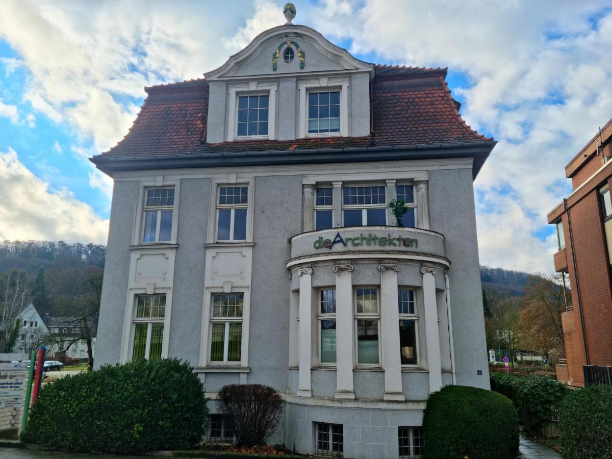Charysma - Jugendstil Trifft Moderne, Schlafzimmer Mit Smart-Tv, Tischfussball, Darts, Parkplatz Χάμελν Εξωτερικό φωτογραφία