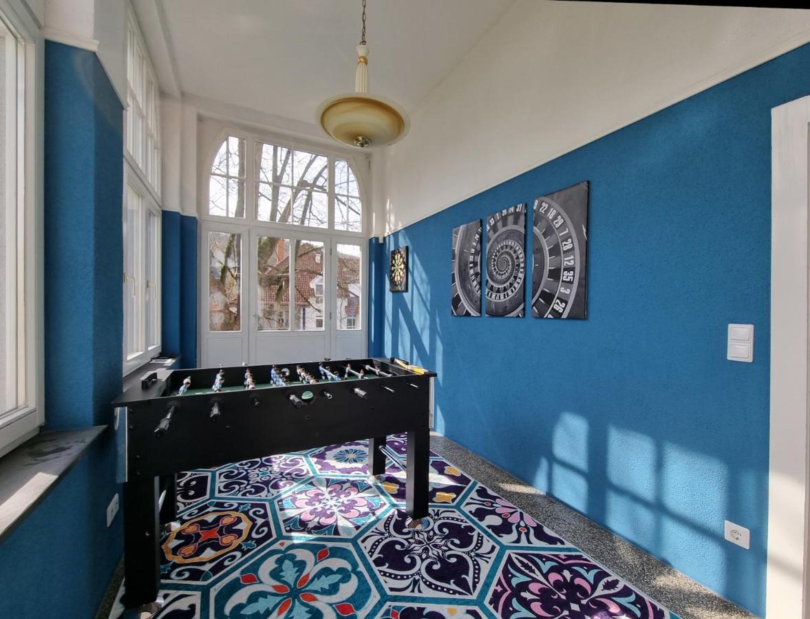 Charysma - Jugendstil Trifft Moderne, Schlafzimmer Mit Smart-Tv, Tischfussball, Darts, Parkplatz Χάμελν Εξωτερικό φωτογραφία